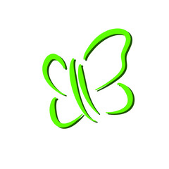 Black and white swith butterfly
