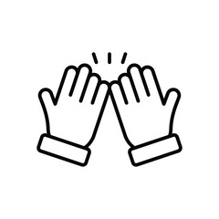 Obraz premium Prayer Vector icon