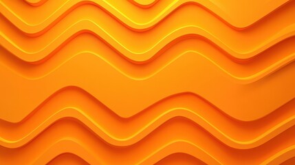 Square 1:1 orange minimalist background with dynamic zigzag patterns arranged in an energetic, modern style