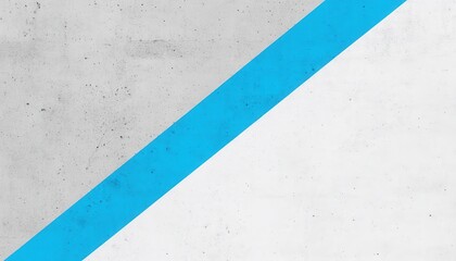Fototapeta premium Abstract Diagonal Blue Line on Grey and White Textured Background