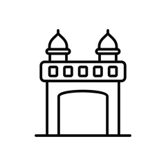 Wagah Boarder Vector icon