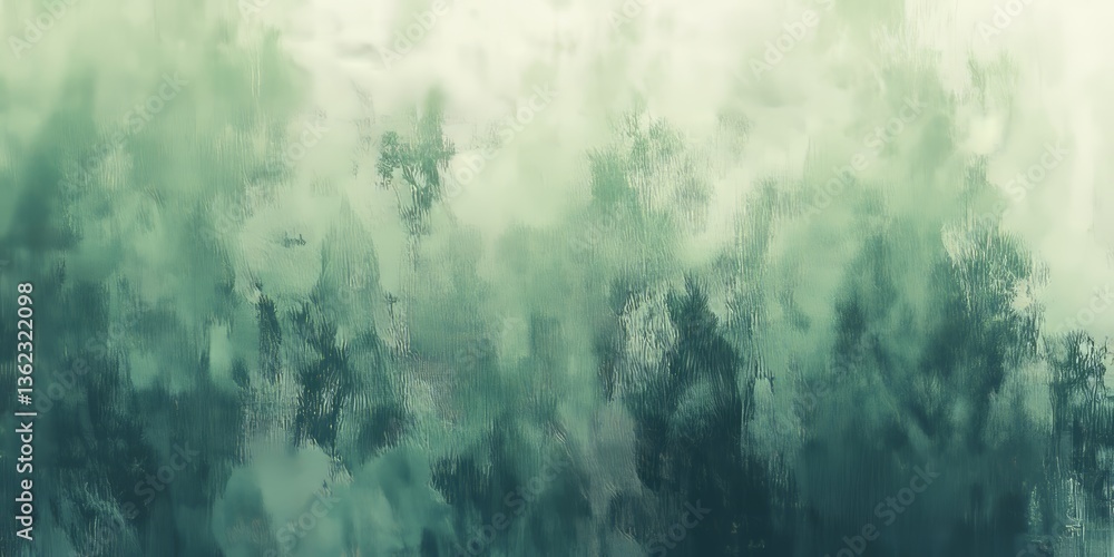 Poster teal green and blue abstract grunge texture gradient background with a soft glowing effect