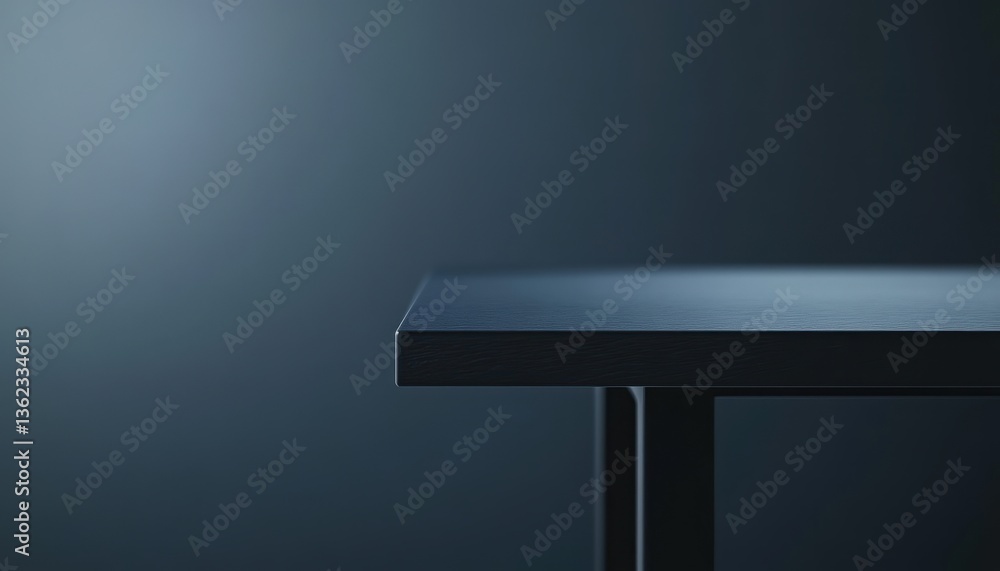 Poster dark grey tabletop with subtle texture under soft lighting