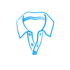 collars for polo shirt vector
