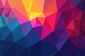 Geometric abstract shapes in vibrant colors, endlessly repeatable , seamless, triangle, pattern