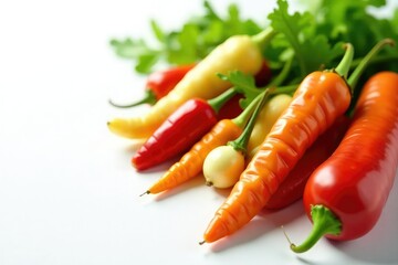 Assorted dried vegetables neatly piled on white , mushrooms, white background, diet