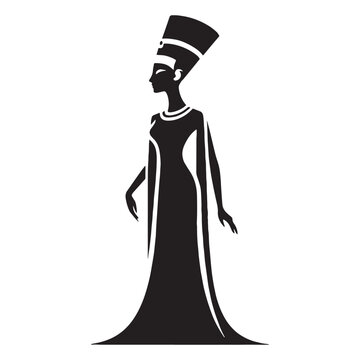 recommend clip art: Royal Nefertiti silhouette, the embodiment of grace and strength - Nefertiti illustration - Nefertiti minimalist vector - Egyptian Queen silhouette - Egyptian silhouette
                    
                    