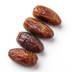Obraz premium dates isolated on white background