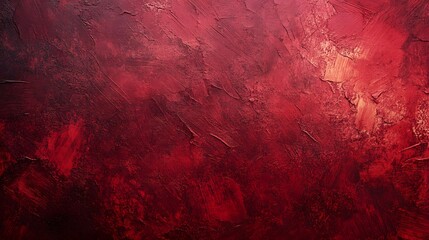 9. A deep scarlet red background with a rich, velvety texture