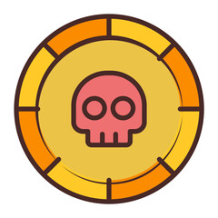 Coin Vector Icon Design