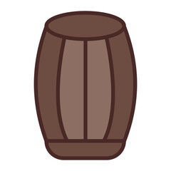 Barrel Vector Icon Design