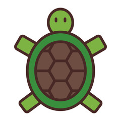 Turtle Vector Icon Design
