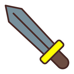 Sword Vector Icon Design