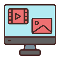 Content Vector Icon Design