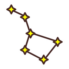 Bid Dipper Vector Icon Design