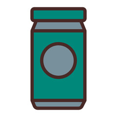 Can Vector Icon Design