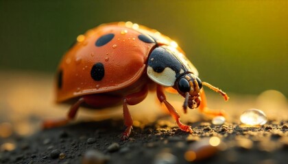 The crystal clear world of ladybugs