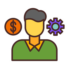 Entrepreneur Icon Design