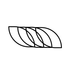 Bundle of linear flat design
