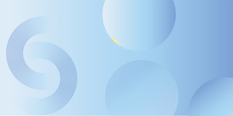 Abstract blue modern background with circle elements. Digital technology concept illustration