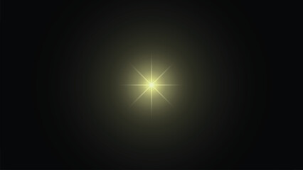 Vector illustration of glowing yellow light beams with soft transparency and radiant blur effect. Futuristic luminous rays for abstract backgrounds, digital designs, and sci-fi themes