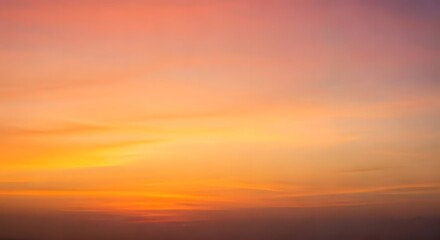 Fototapeta premium A tropical sunset gradient background with soft orange and pink hues, AI Generated