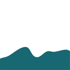 Mountain minimal background vector
