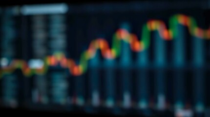 Financial Graph in a Dynamic Display