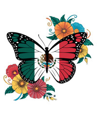 ''a Beautiful Mexican Butterfly Design'