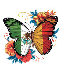 ''a Beautiful Mexican Butterfly Design'