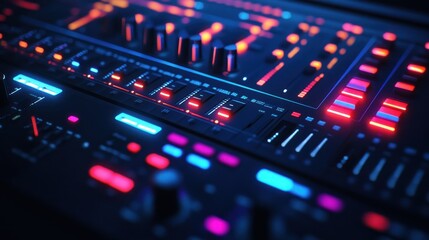 Modern Electronic Music Production Console