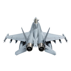 Fighter-Jet-Rear-View-Military-Aircraft-Jet-Engines