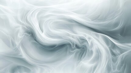 Obraz premium Abstract Smoke Flow, Light Gray Tones, Background Image, Subtle Design