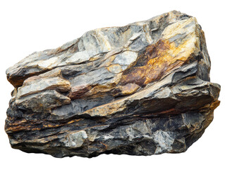 Isolated Multi-Layered Rock Formation