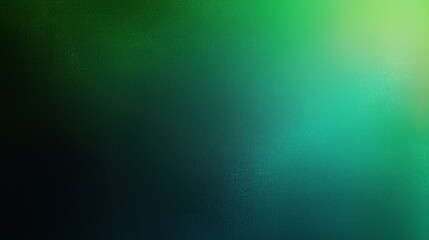 Obraz premium Abstract dark blue, blue, and emerald green gradient background with grainy textured overlay for digital design, creative art projects, branding material, website visuals, poster layouts, brochure cov