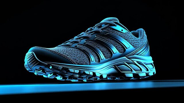 Stylish athletic shoe designed for running and training, featuring breathable mesh upper and durable sole for optimal performance.