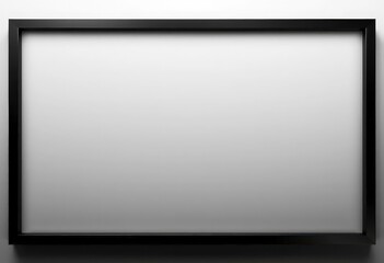 Subtle grayscale gradient backdrop within a sleek black frame, background, image