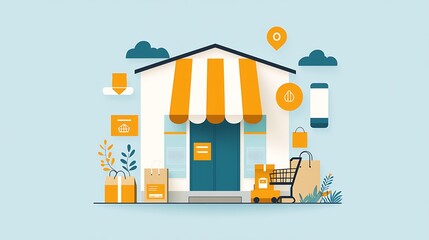 Online Store Ecommerce Business Shop Retail