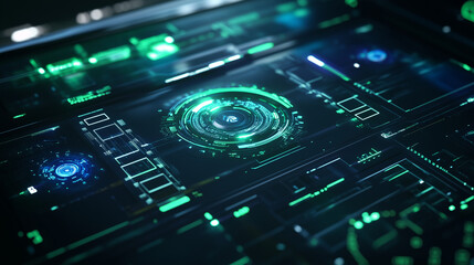 close up of audio mixer