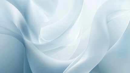 Obraz premium Light Blue Fabric Drape, Abstract Texture, Elegant Design, Background Use