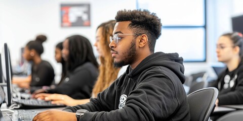 Intensive coding courses designed for aspiring software developers.