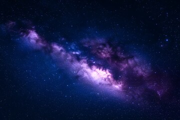 Breathtaking night sky filled with countless stars and the Milky Way