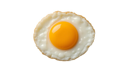 fried egg isolated