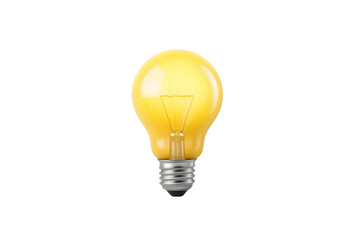 light bulb isolated