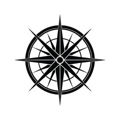 a vector illustration compass.eps