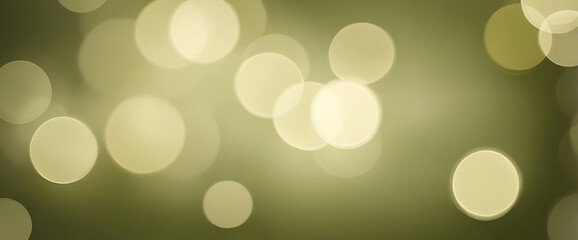 Golden Bokeh Lights Abstract Background for Festive Holiday and Party Decoration