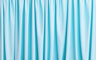 Light Blue Drapery Fabric With Soft Texture Details