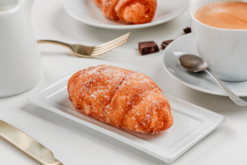 xuixos de crema, typical of catalonia, spain