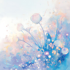 Floral flower vector Illustrations on white background