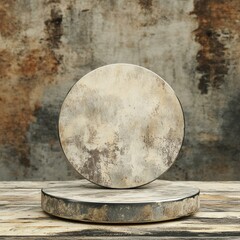 Product Display Podium Moment Front Faded Poster Focus